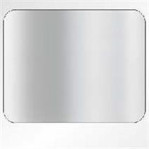 SMOKERS POST WALL MOUNT 24" THICK GAUGE WITH SATIN ALUMINUM FINISH